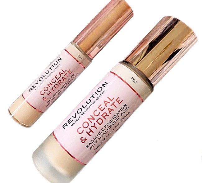 Makeup Revolution Conceal and Hydrate Foundation and Concealer - Review Makeup Revolution Conceal and Hydrate Foundation and Concealer - Review