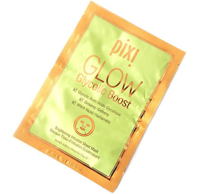 Pixi GLOW Glycolic Boost Sheet Mask - Review
