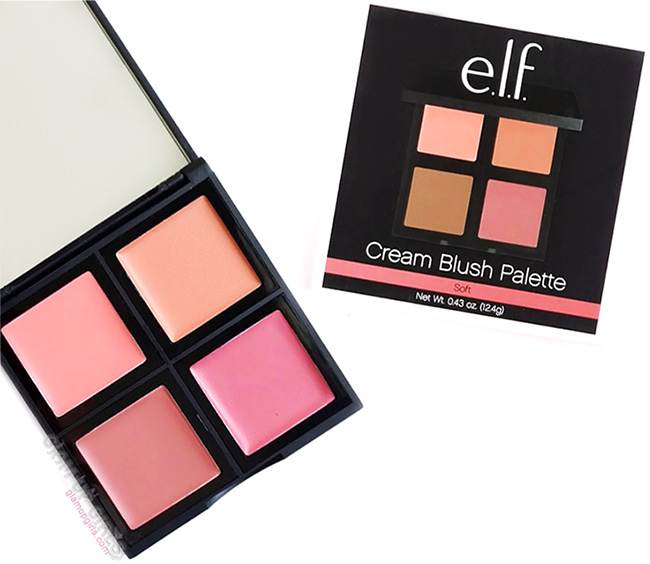 e.l.f. Cream Blush Palette in Soft - Review and Swatches