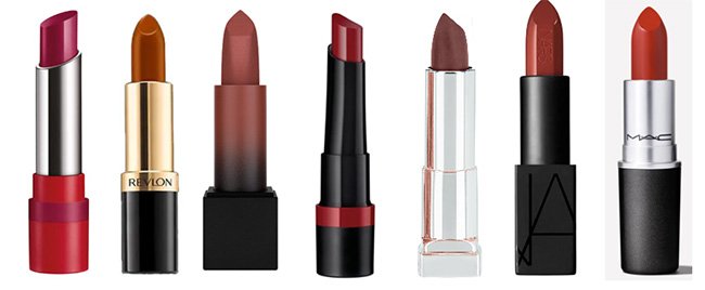 Fall Lip Colors for Light to Medium Skin Tone